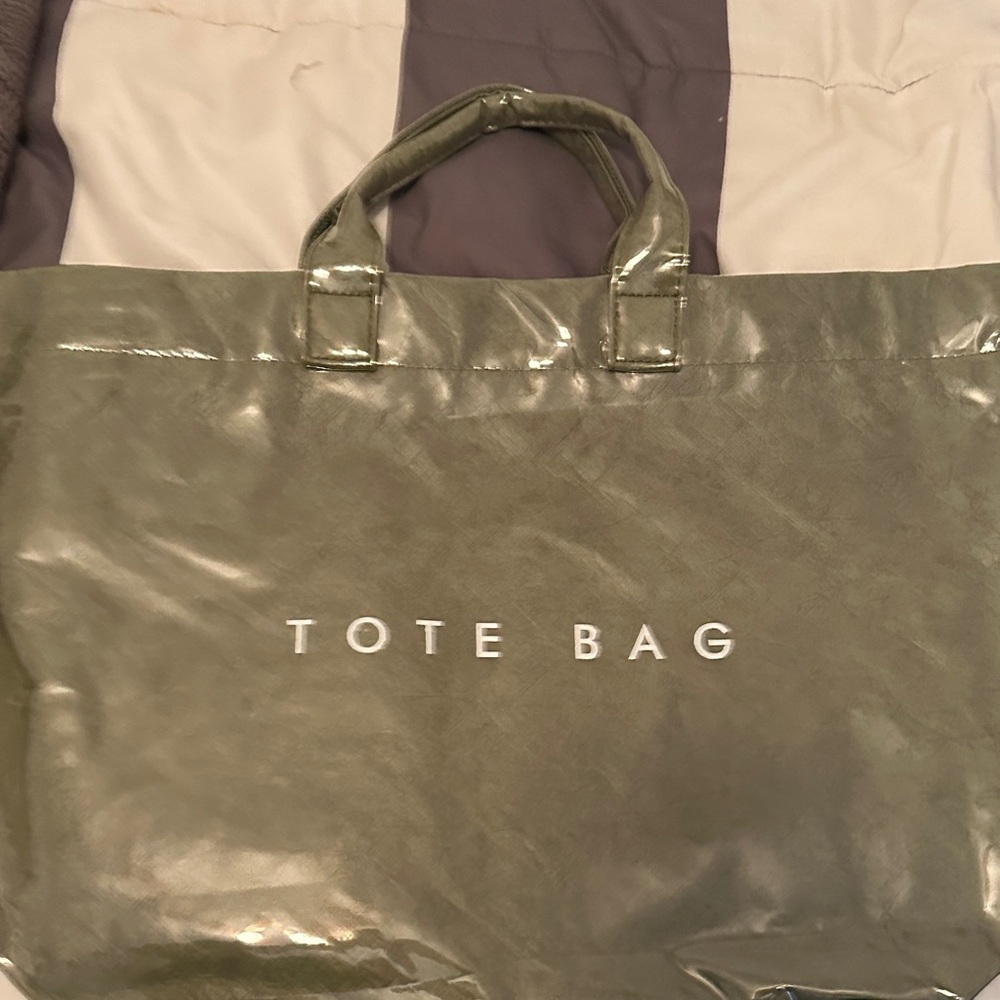 Source Unknown Olive Tote Bag